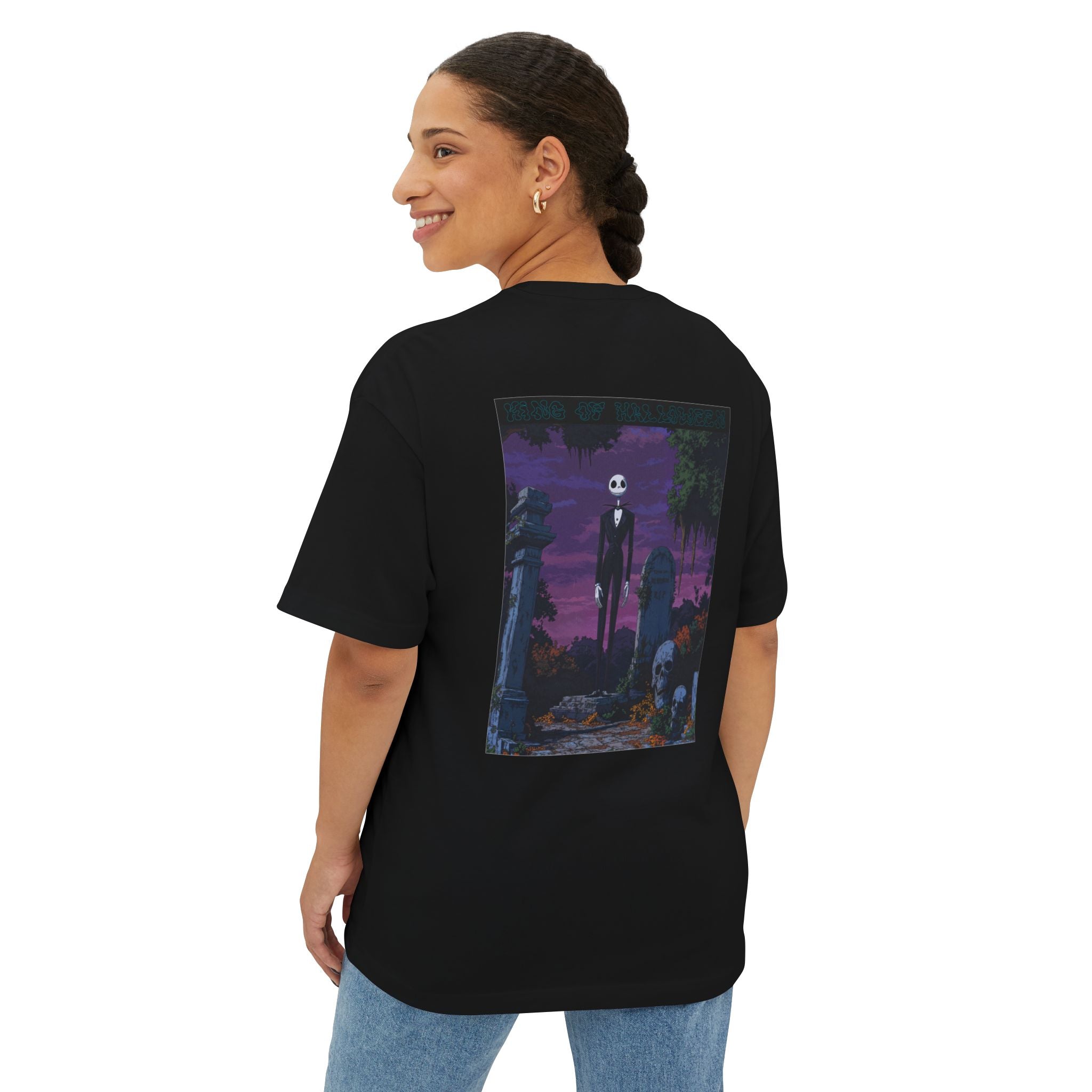 King of Halloween Oversized Tee