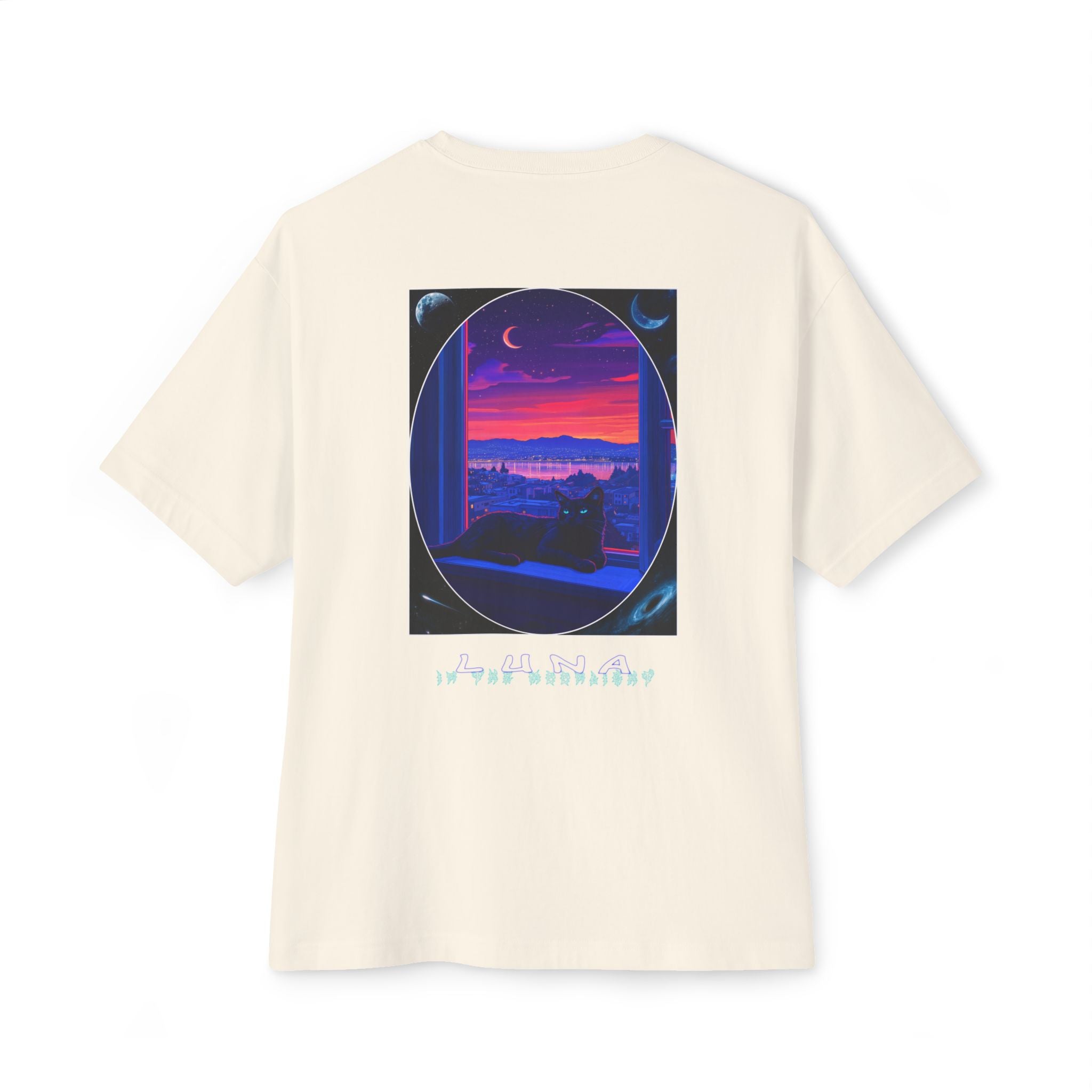 Luna in the Moonlight Oversized Tee