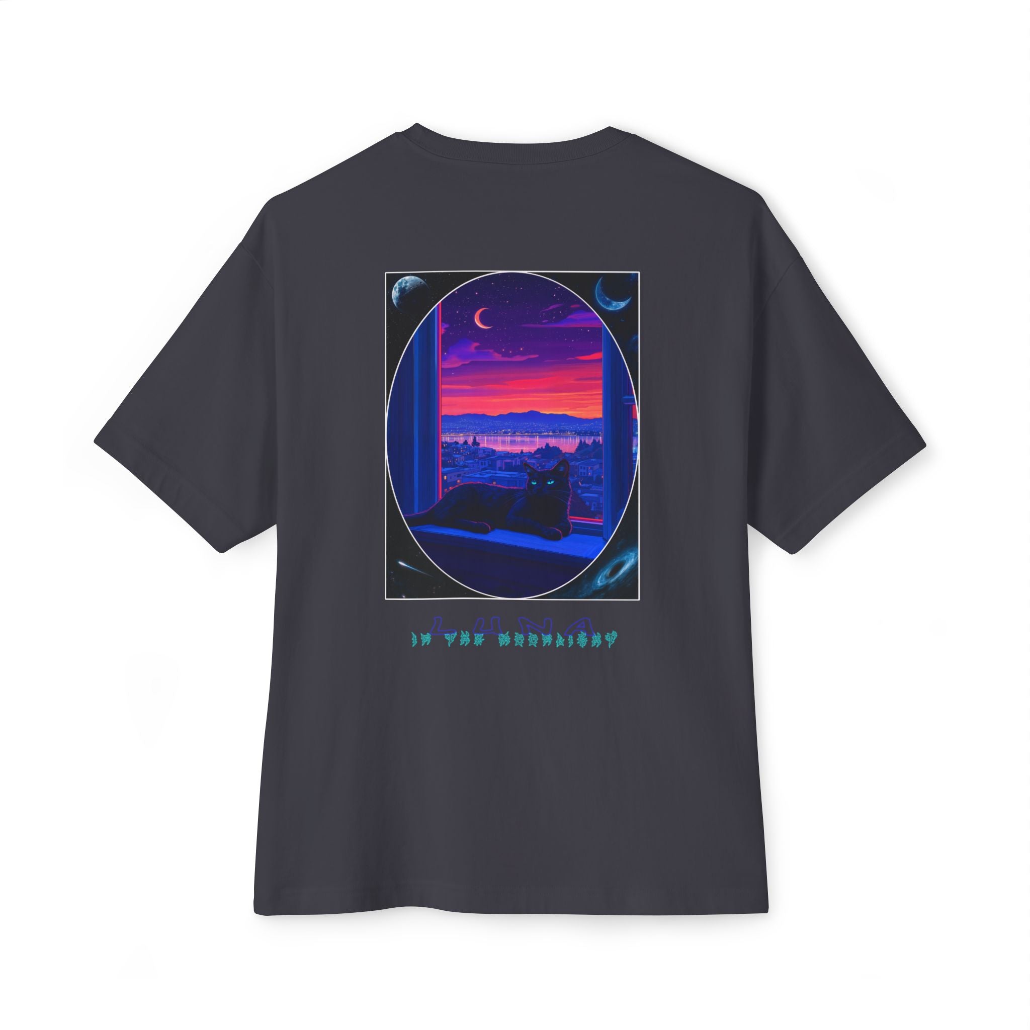 Luna in the Moonlight Oversized Tee