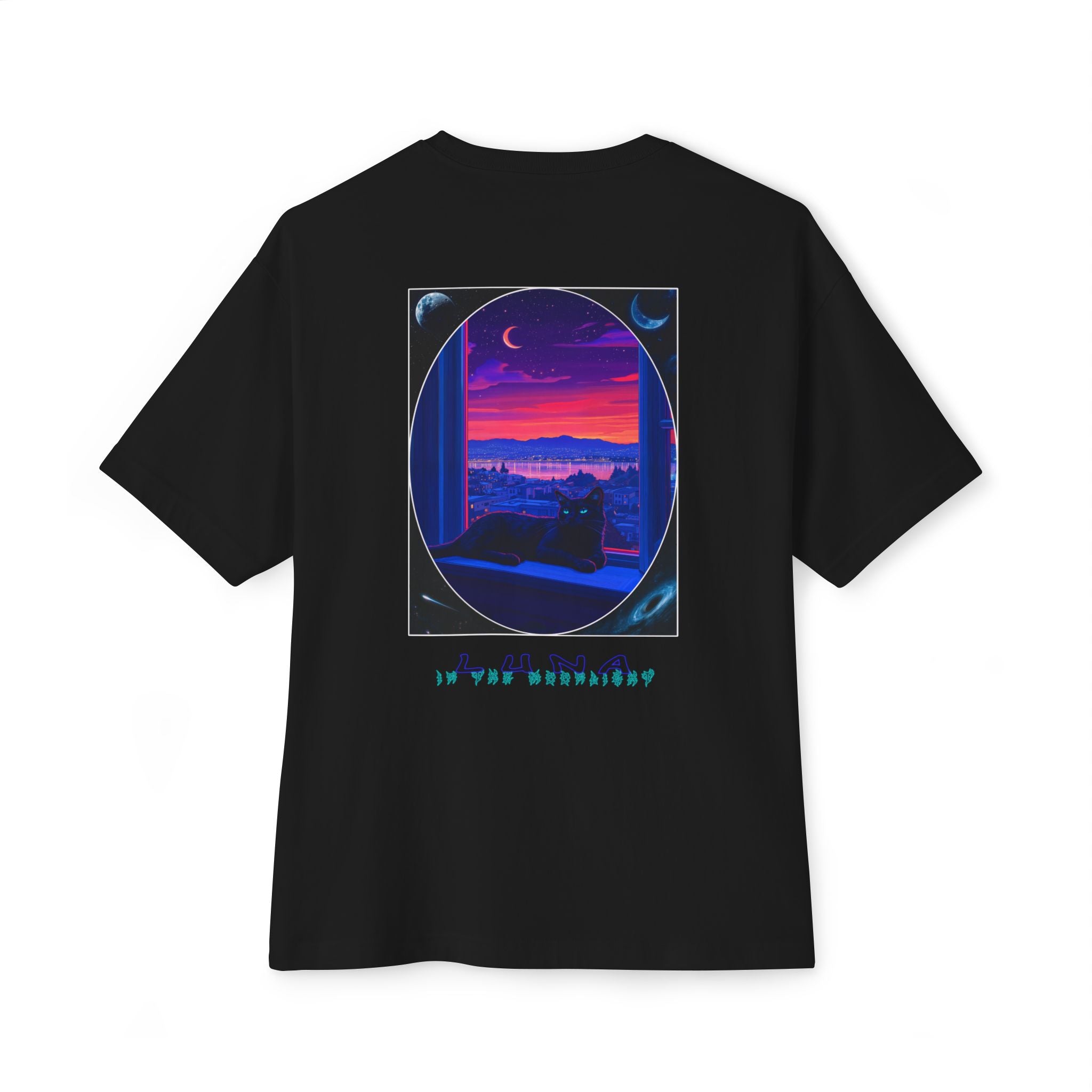 Luna in the Moonlight Oversized Tee
