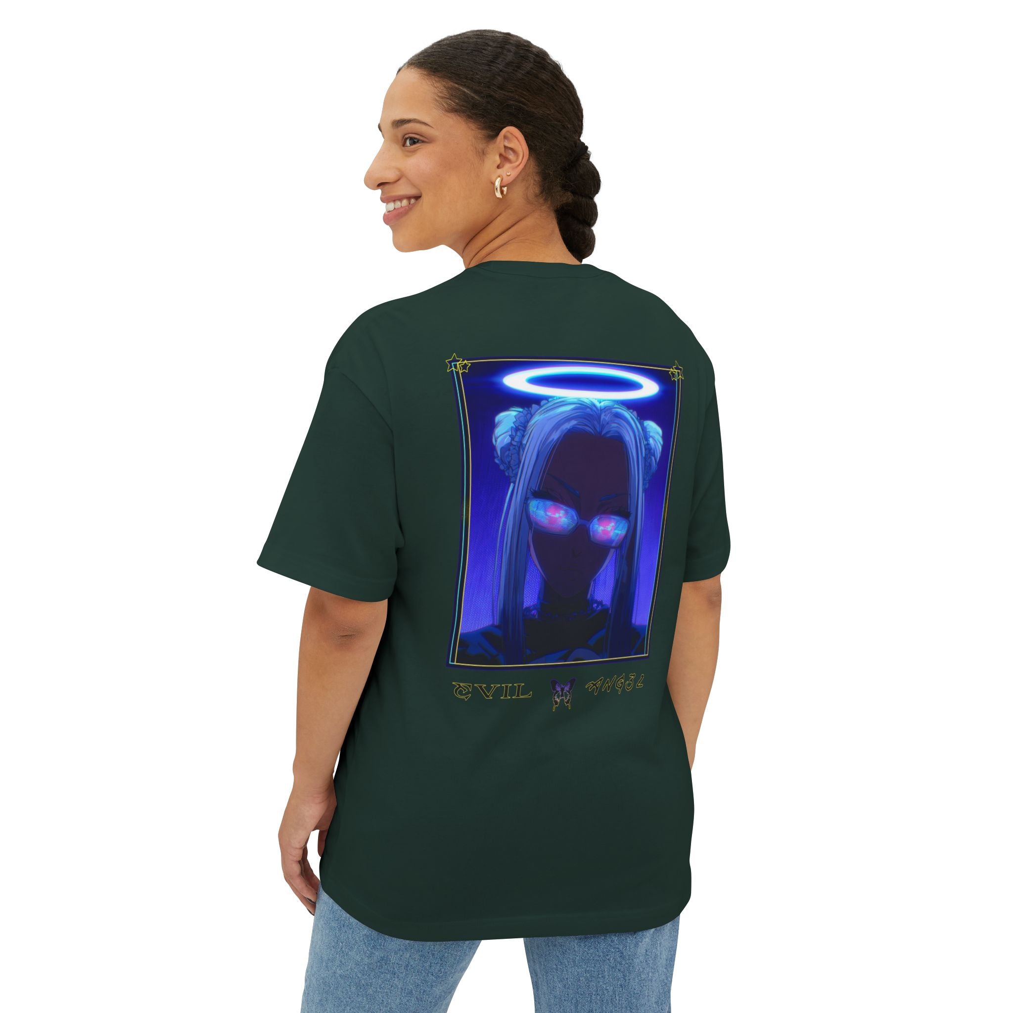 3VIL ANG3L Oversized Tee