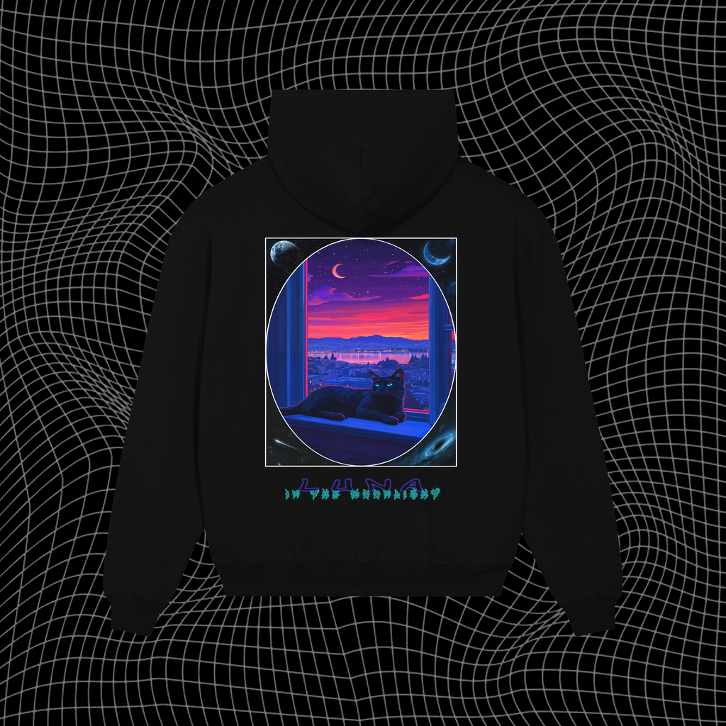 Luna in the Moonlight Hooded Sweatshirt