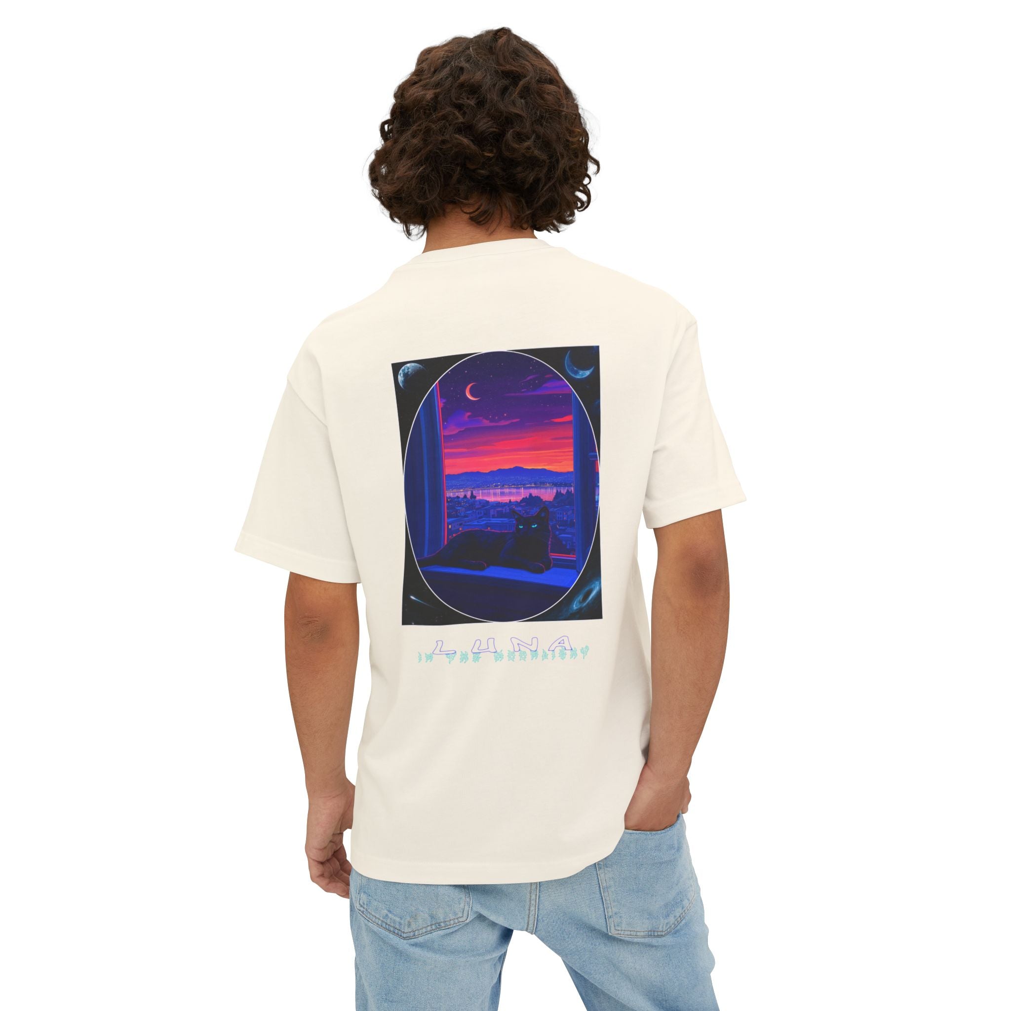 Luna in the Moonlight Oversized Tee