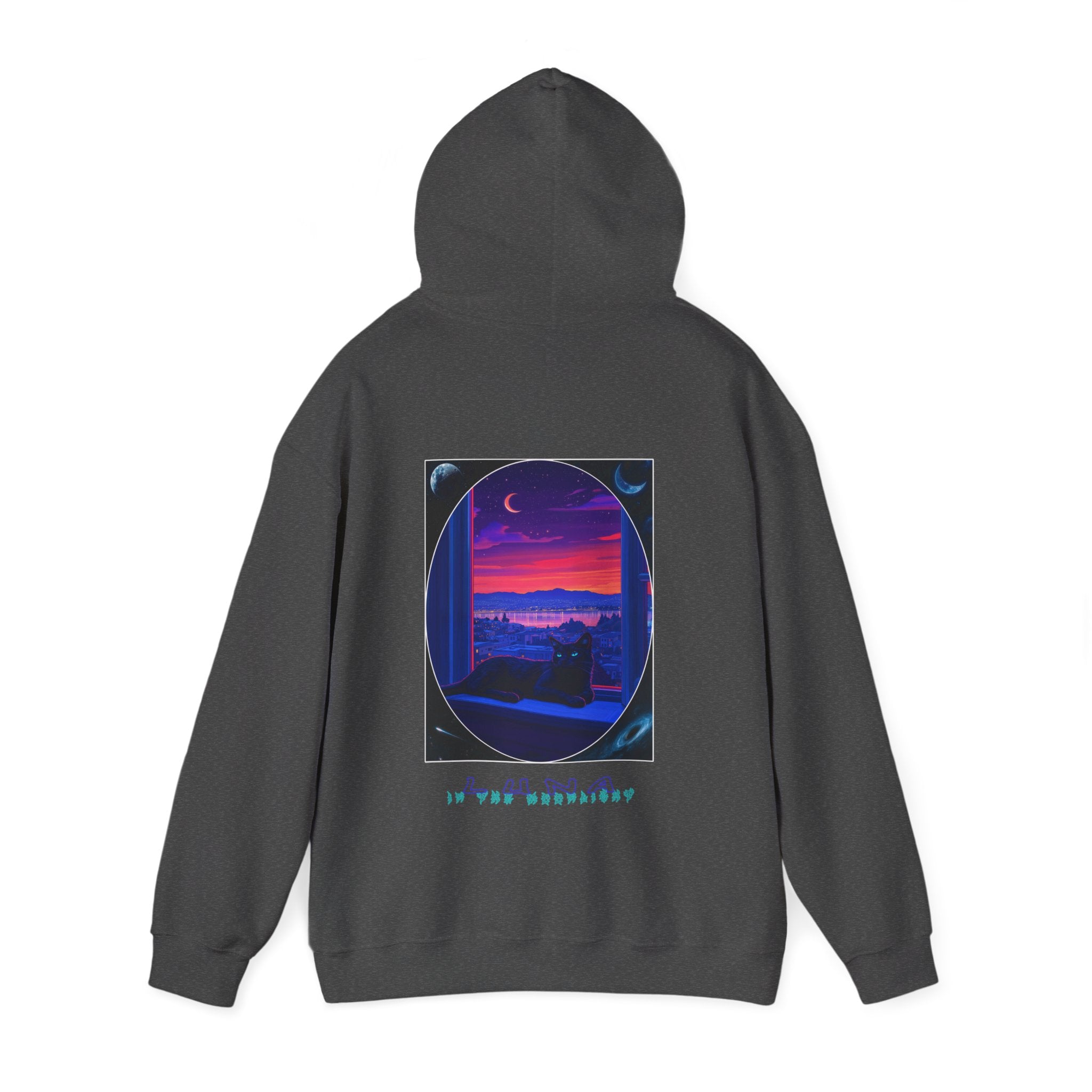 Luna in the Moonlight Hooded Sweatshirt