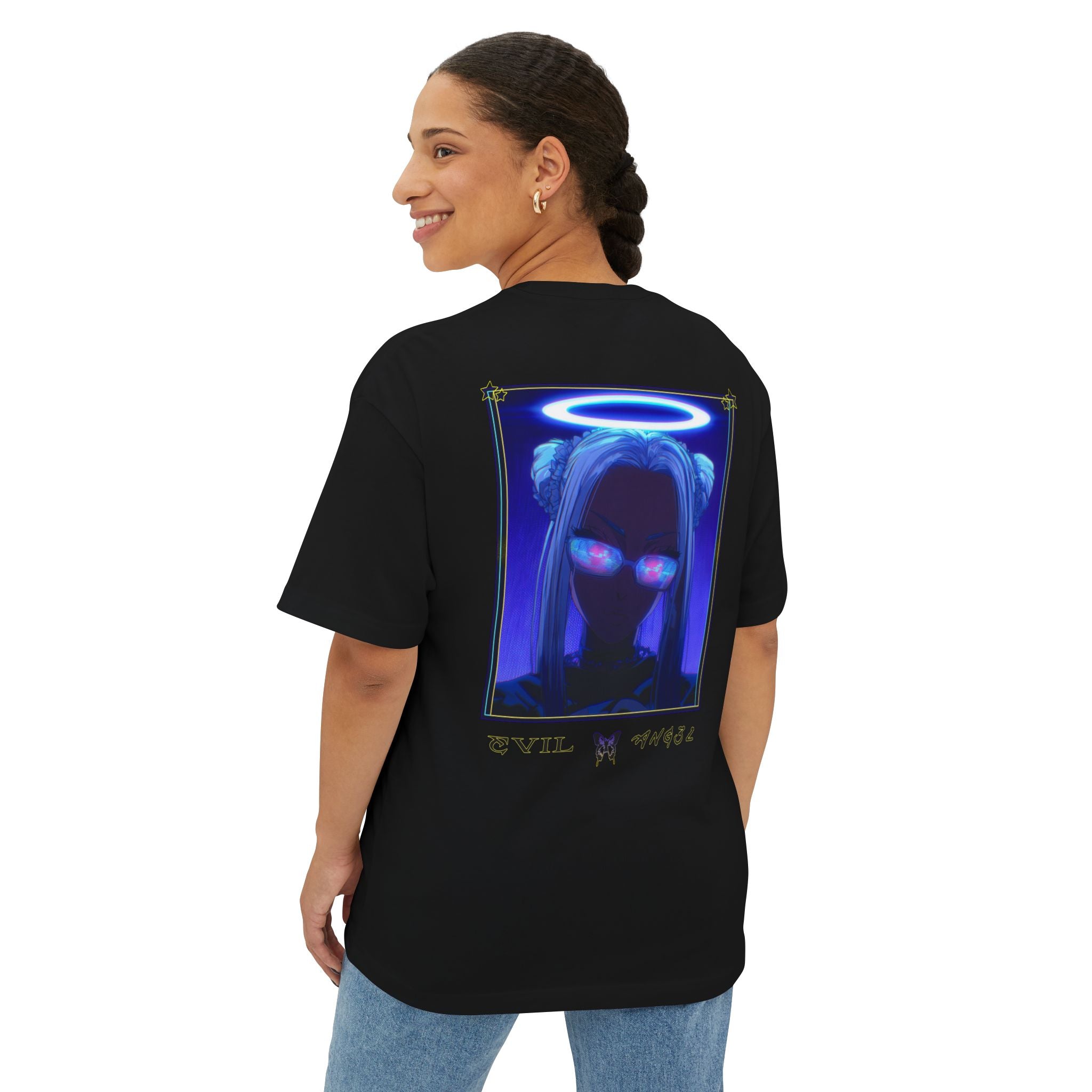 3VIL ANG3L Oversized Tee